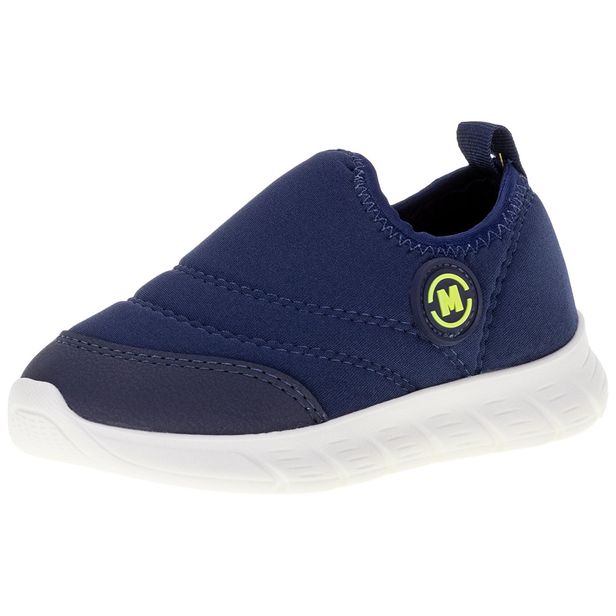 Tênis Infantil Baby Slip On Molekinho - 2147113 MARINHO 01 19