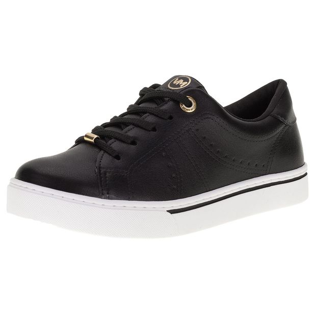 Tênis Feminino Casual Via Marte - 235203 PRETO 34