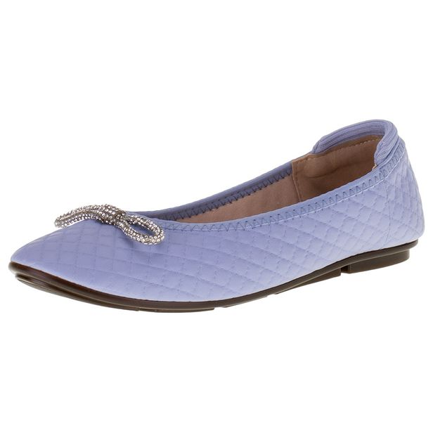 Sapatilha Feminina Moleca - 5770106 AZUL 34