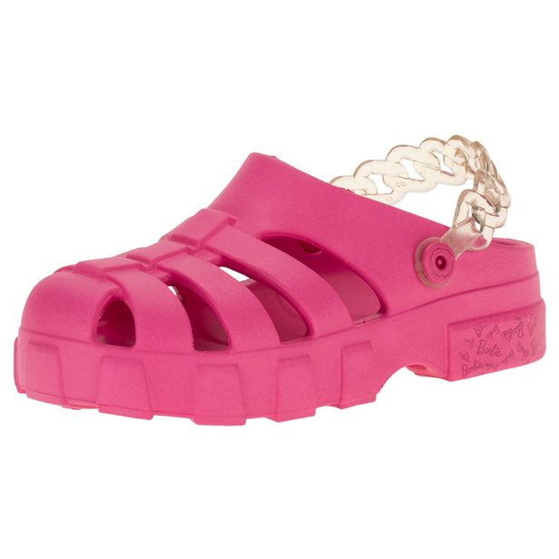 Babuche Barbie Bold Grendene Kids - 22971 PINK 25