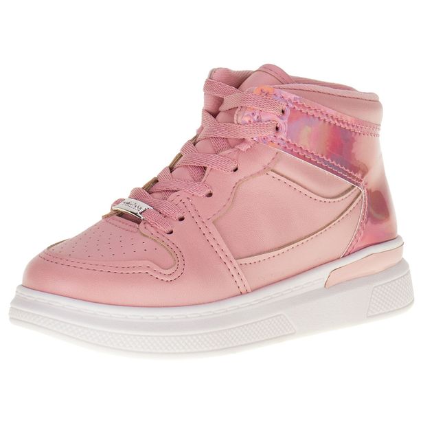 Tênis Infantil Cano Alto Molekinha - 2553106 ROSA 36