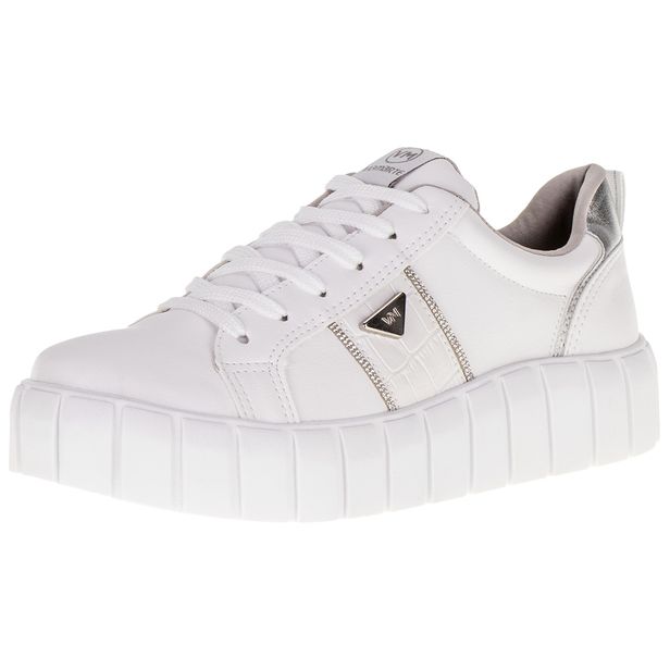 Tênis Feminino Casual Via Marte - 2310905 BRANCO 36