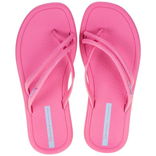 Sandália Feminina Rasteira Meu Sol Ipanema - 27133 ROSA 35