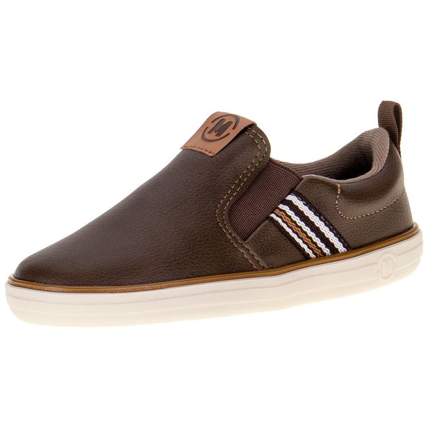 Tênis Infantil Slip On Molekinho - 2827117 CAFÉ 32