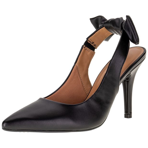 Sapato Feminino Salto Fino Vizzano - 11841177 PRETO 35