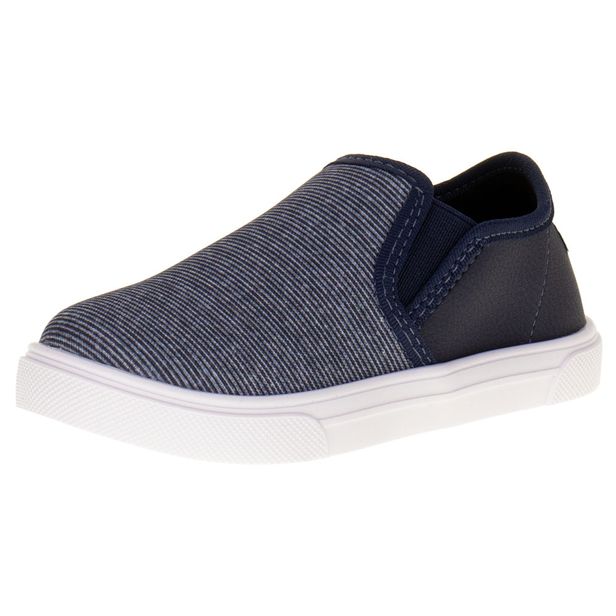 Tênis Infantil Slip On Molekinho - 2133173 MARINHO 23