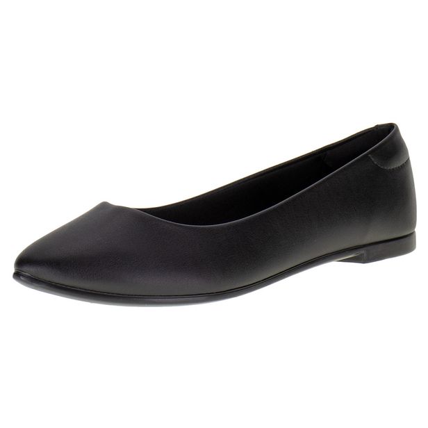 Sapatilha Feminina Flat Moleca - 5635800 PRETO 34