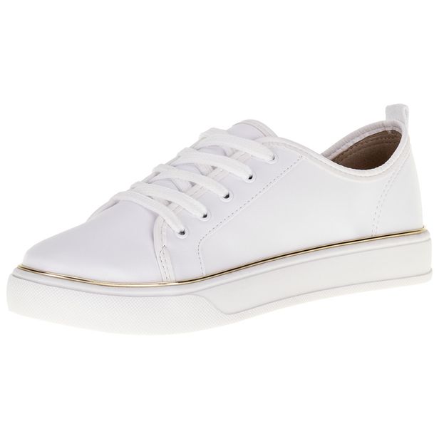 Tênis Feminino Casual Beira Rio - 4294306 BRANCO 34