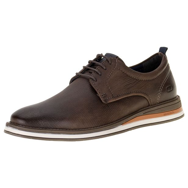 Sapato Masculino Type Democrata - 272101 CAFÉ 38