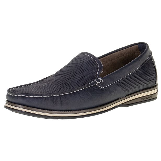 Mocassim Masculino Denim Flow Democrata - 135201 MARINHO 40