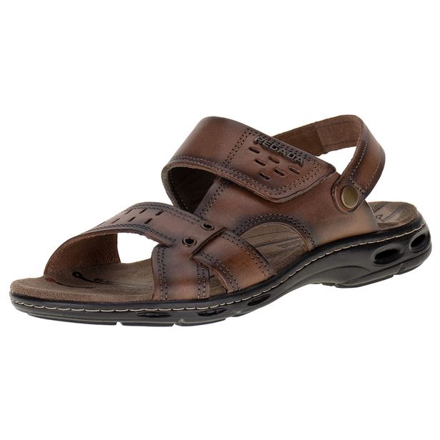 Sandália Masculina Pegada - 130653 CAMEL 38
