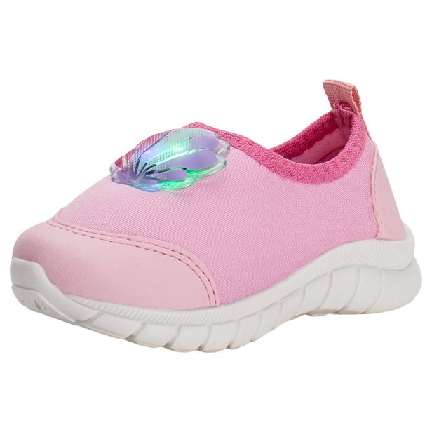 Tênis Infantil Feminino Led Nayarinha - 330 ROSA 20