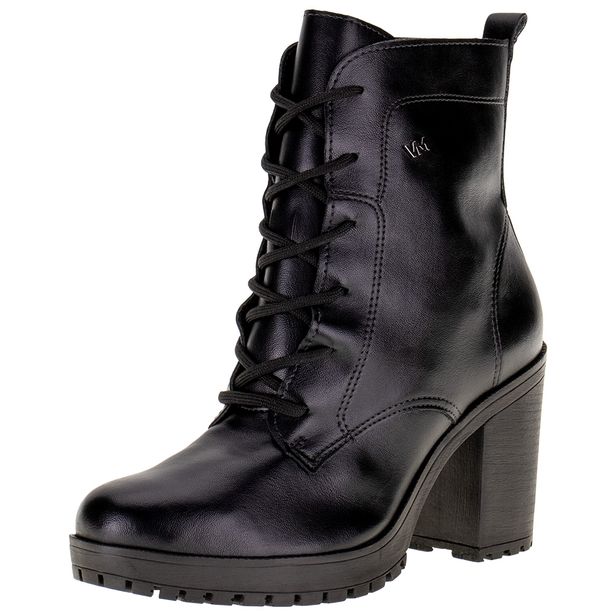 Bota Feminina Coturno Via Marte - 231610 PRETO 34