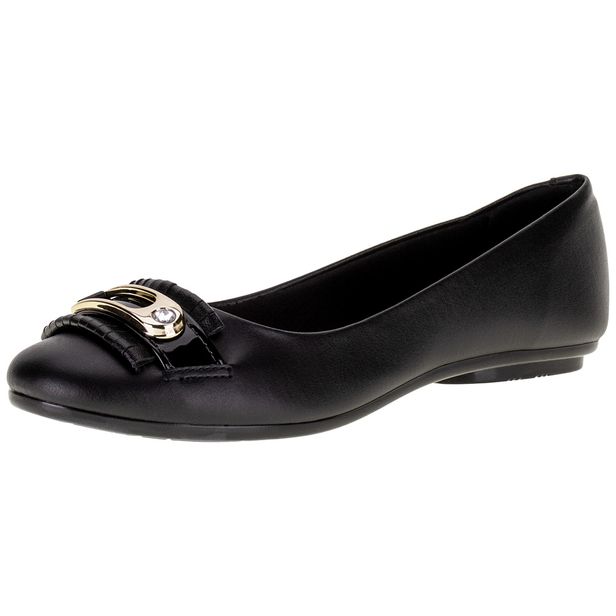 Sapatilha Feminina Flat Moleca - 50941603 PRETO 36