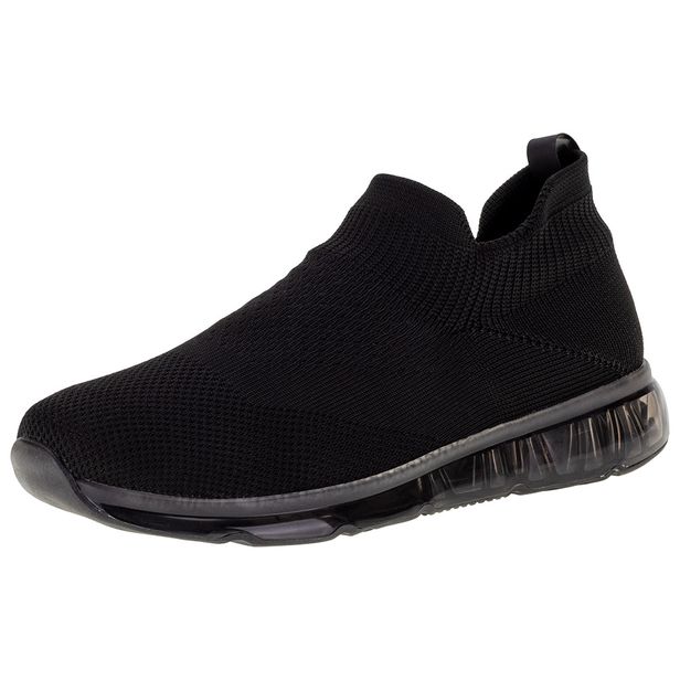 Tênis Feminino Slip On Actvitta - 4215925 PRETO 34
