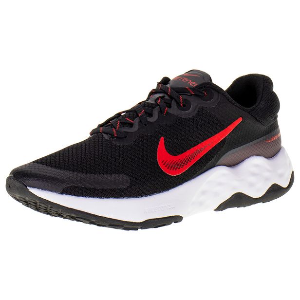 Tênis Masculino Renew Ride 3 Nike - DC8185 PRETO/VERMELHO 39